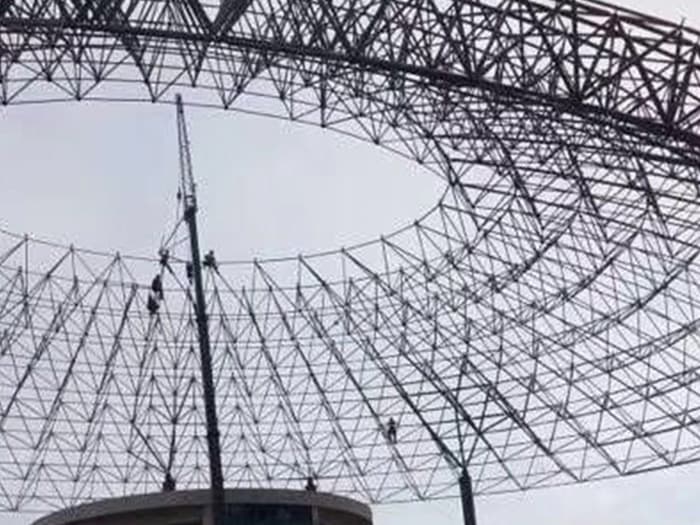 应城篮球馆球形网架厂家价格